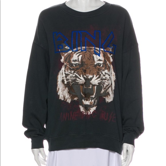 Anine Bing Tiger sweatshirt NWOT - Picture 7 of 11